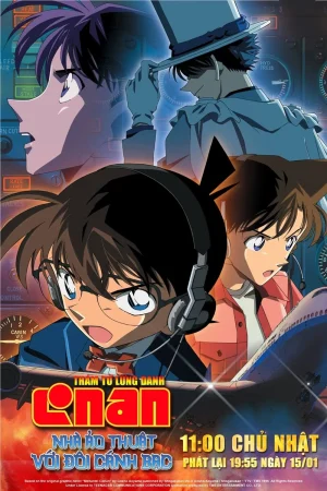 Thám Tử Lừng Danh Conan Movie 8 Nhà Ảo Thuật Với Đôi Cánh Bạc